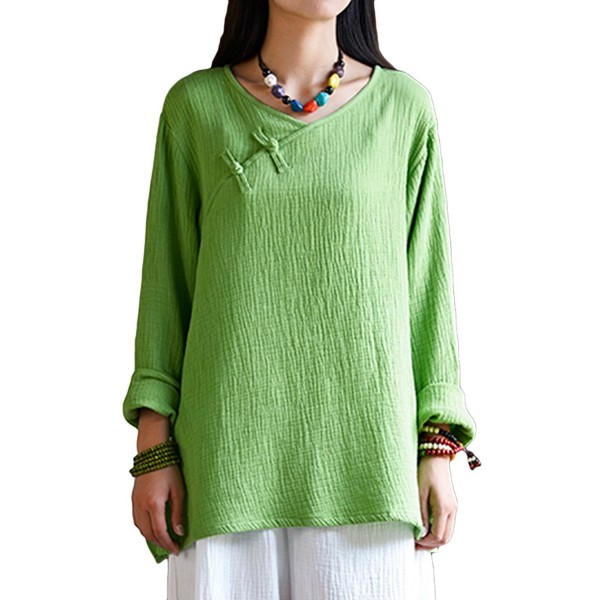 Fashion Womens Vintage Chinese Blouses