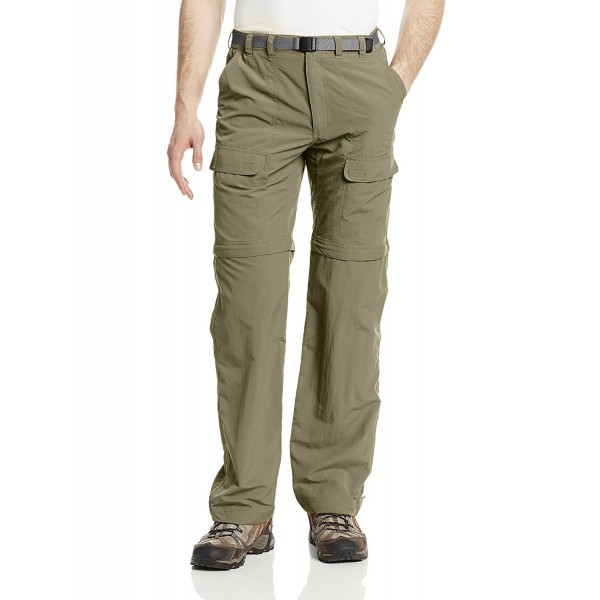 Men's Trail 34-Inch Inseam Convertible Pant - Deep Lichen Green ...