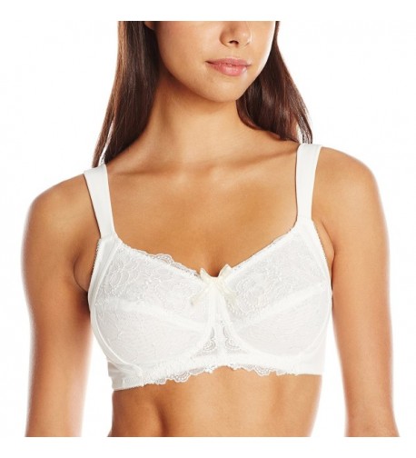 Amoena Womens Marie Wire Free White