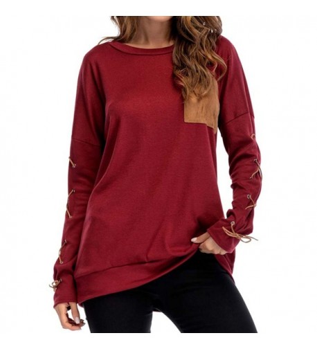 NICIAS Womens Sweatshirt Blouses X Large