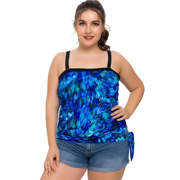 Sociala Blouson Swimsuit Bandeau Painting