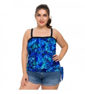 Sociala Blouson Swimsuit Bandeau Painting