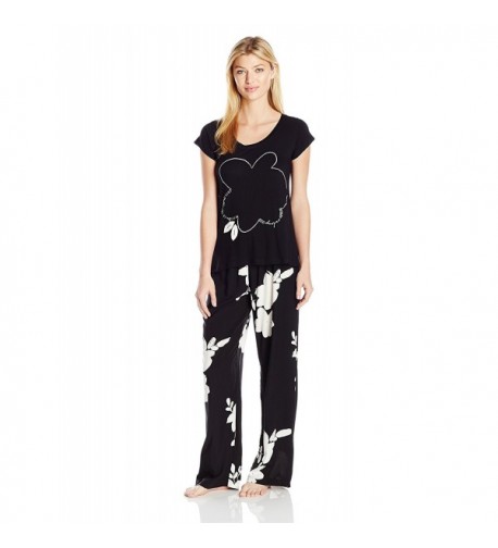 HUE Womens Serene Floral Pajama