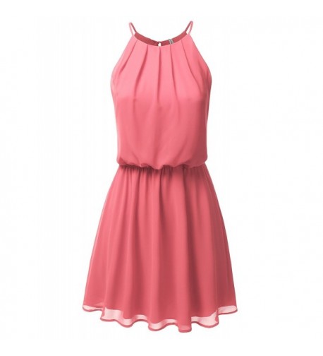 JJ Perfection Sleeveless Double Layered Pleated