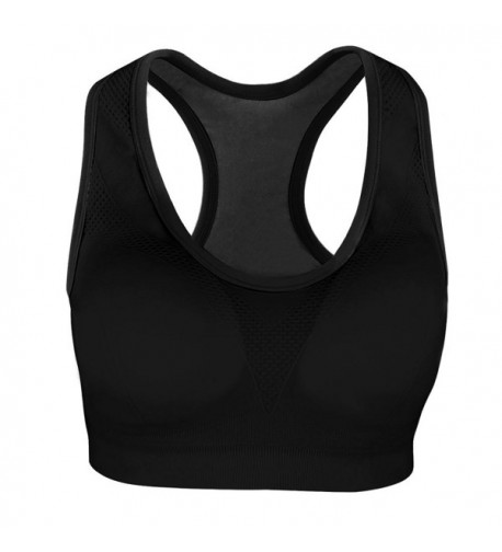 Lonew Racerback Sports Bra Removable