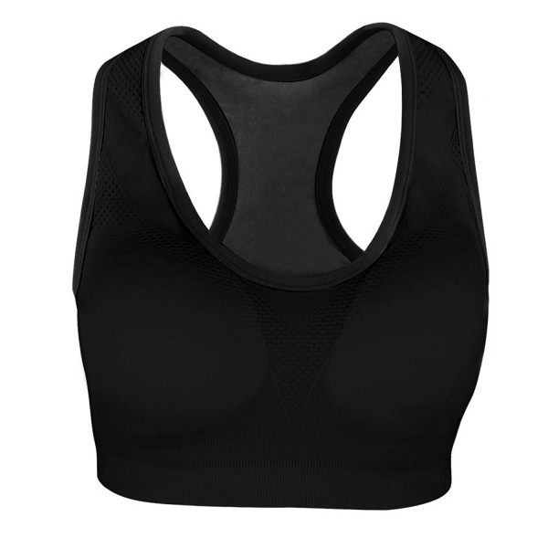 Lonew Racerback Sports Bra Removable