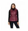 Celsius Womens Quilted Wellon Burgundy