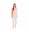 HUE Womens Pajama Set Pattern Cotton