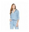 Lily Parker Womens Classic Chambray