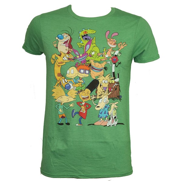Nickelodeon Rewind Stimpy T shirt Heather
