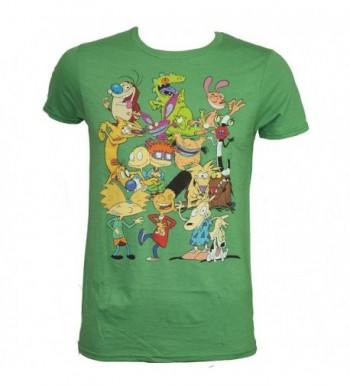 Nickelodeon Rewind Stimpy T shirt Heather