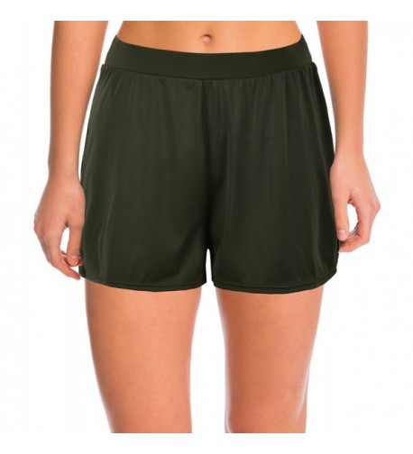 Septangle Waistband Boardshorts 26 Armygreen