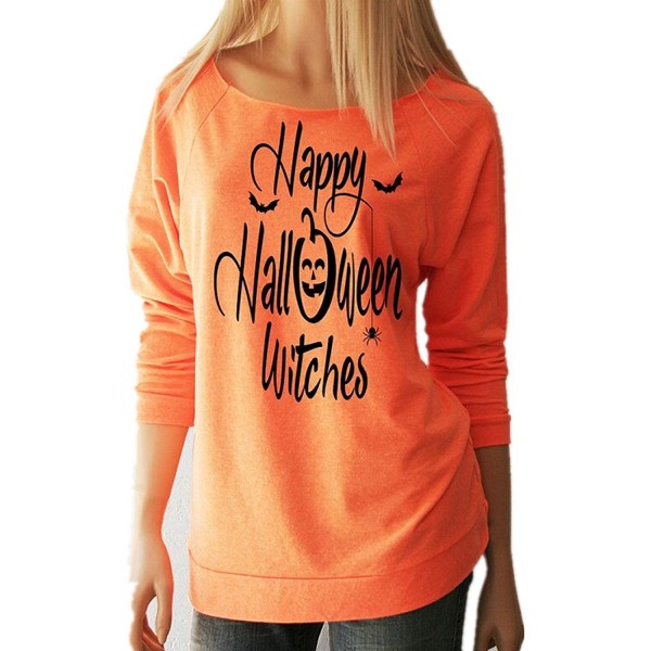 Taiduosheng Halloween Pumpkin Sweatshirt Pullover
