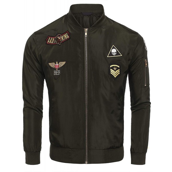 Bomber Jacket Lightweight Flight Windbreaker