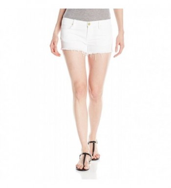 blanknyc Womens Cut Short White