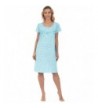 Pink Lady Womens Nightgown Turquoise