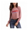 Abollria Womens Cropped Sweatshirt Pullover