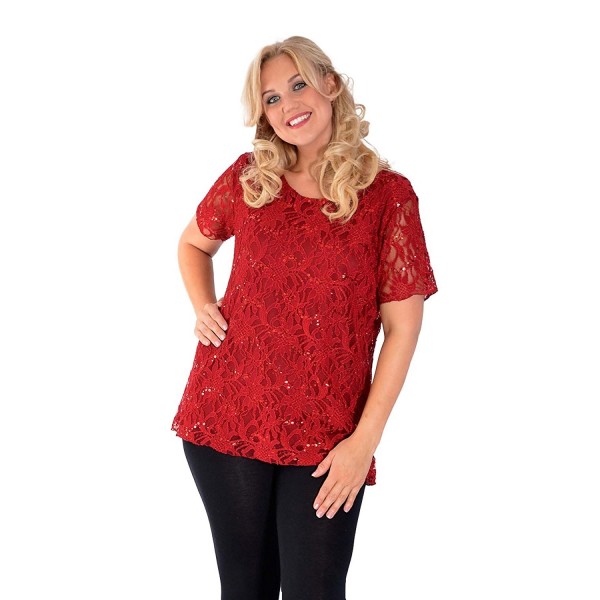 Ladies Nouvelle Sequin Fashion Tunic