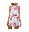 Womens Printed Playsuit Jumpsuits Outfits