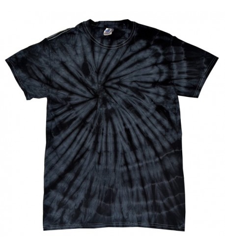 Colortone Tie T Shirt Spider Black