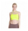 Nikibiki Criss Cross Bralette Neon Yellow