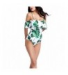 Eshinny Vintage Swimsuit Shoulder Bathing