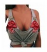Farktop Bustier Embroidered Sleeveless X Large