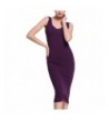 Rocorose Womens Sleeveless Bodycon Knitted