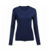 Easther Button Crewneck Cardigan Sweater