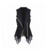 Tanming Asymmetric Chiffon Cardigan Waistcoats