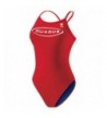 TYR Guard Diamondback Swimsuit Red