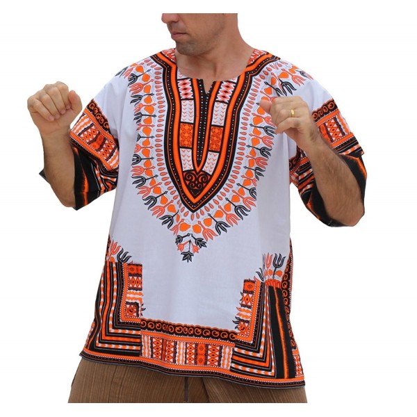 RaanPahMuang Unisex Bright Dashiki XXXXX Large