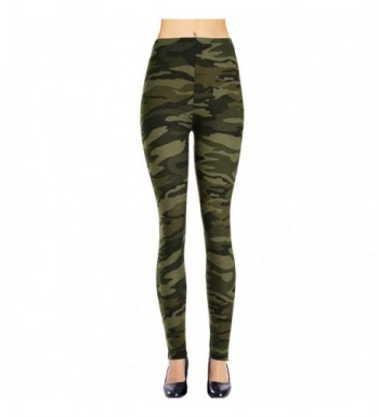 Printed Leggings Army Camouflage Size