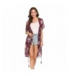 FineFolk Floral Chiffon Sleeve Cardigan