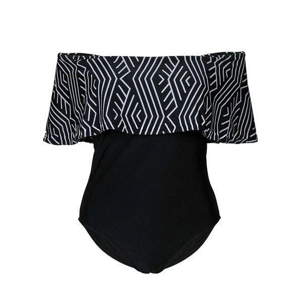 Ayliss Swimsuit Shoulder Geometric Monokini