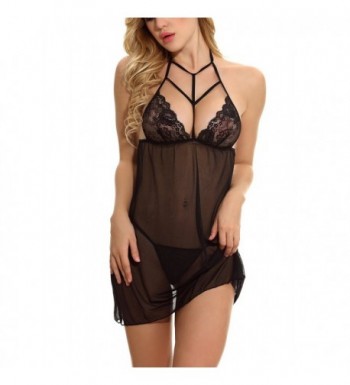 Etopstek Chemise Lingerie Pajamas Sleepwear