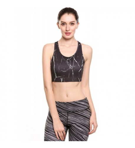 Ekouaer Womens Printed Support Racerback