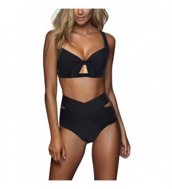 Vilover Womens Swimsuits Bandage Beachwear