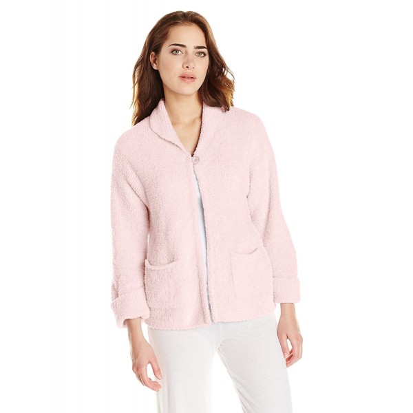 Women's Bed Jacket - Pink - CV11M1YF6GN
