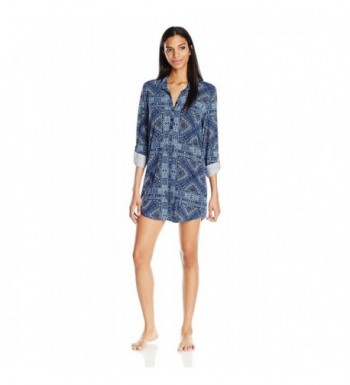 PJ Salvage Womens Batik Nightshirt