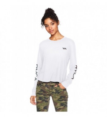 RVCA Womens Glitch Sleeve White