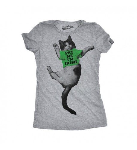 Womens Irish Kitten Patricks Crazy