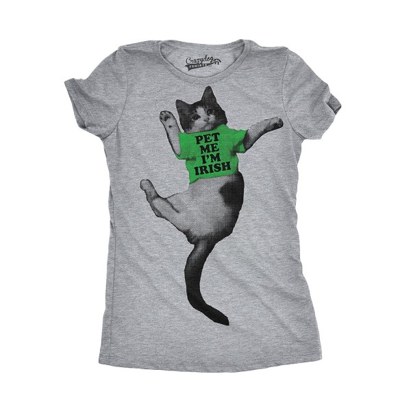 Womens Irish Kitten Patricks Crazy