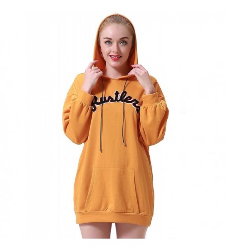 Talever Pullover Oversized Sweatshirt Drawstring