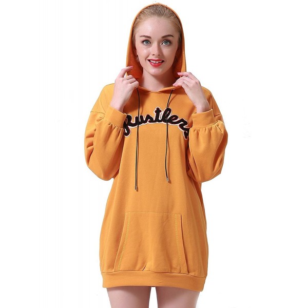 Talever Pullover Oversized Sweatshirt Drawstring