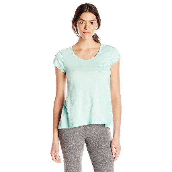 HUE Womens Sleeve Honeydew Medium