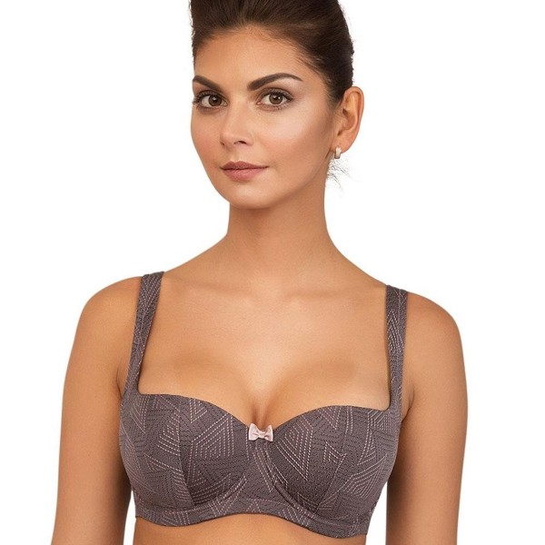 Rosme Padded Shelf Bra Purple