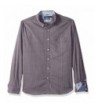 Nautica Standard Sleeve Plaid Button