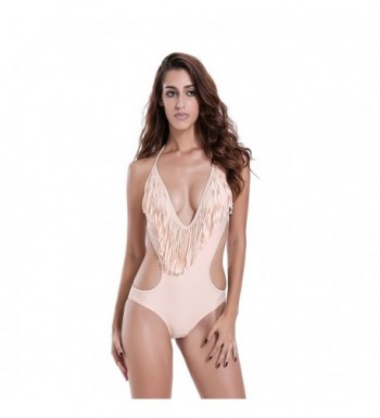 Reteron Fringe Swimsuit Swimwear Monokini