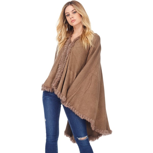 Womens Casual Poncho Shawl Sweater